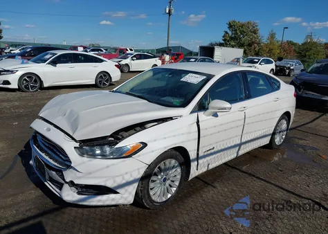 2014 Ford Fusion Hybrid Se z USA, uszkodzony, nr VIN 3FA6P0LU9ER252475